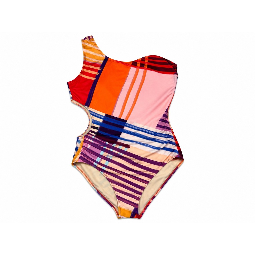 Nani Swimwear M Havana Cascade One Piece Swimsuit